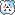 a pixel hamster blushing